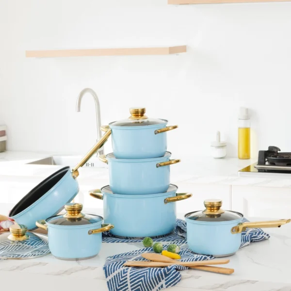 Best Blue Cookware Set
