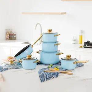 Blue Cookware Set