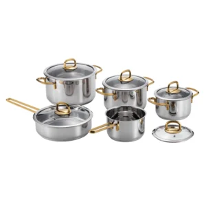 Encapsulated Bottom Stainless Steel Cookware Sets