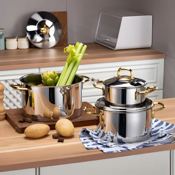 Premium Durable, casserole set with lids