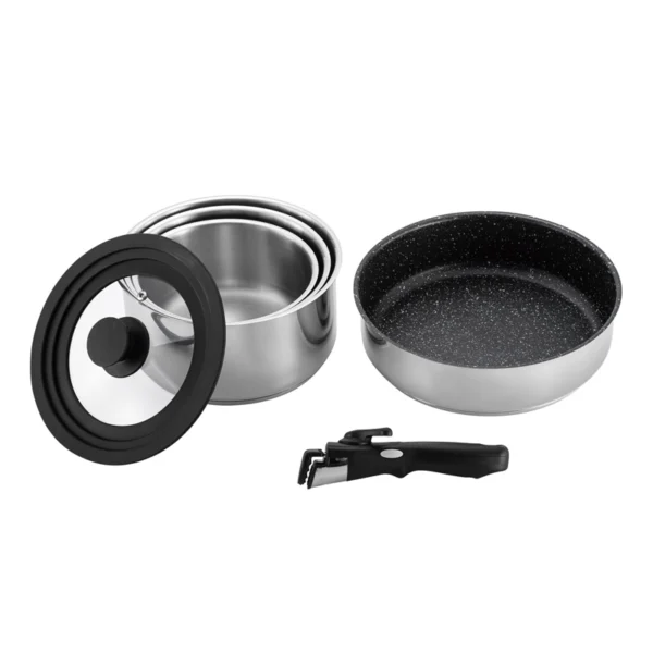 cookware sets with removable handles