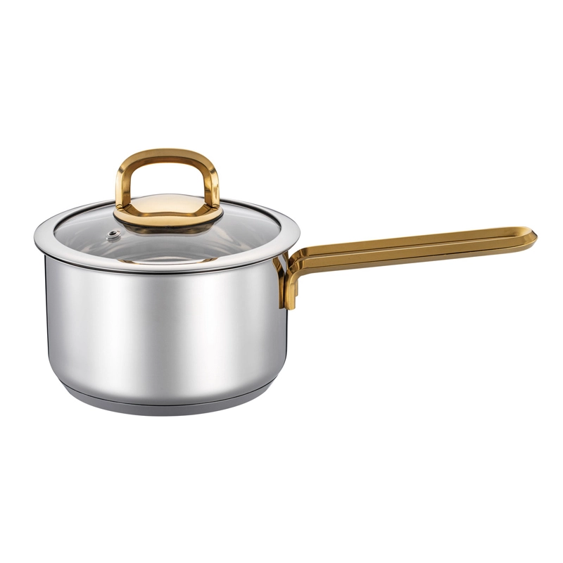 high temperature stainless steel saucepan