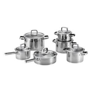 induction cooktop with cookware set