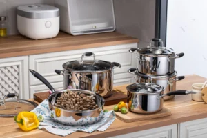 High performance cooks cookware set