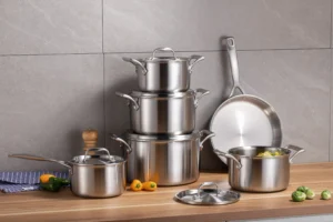 Whole Clad Stainless Steel Cookware