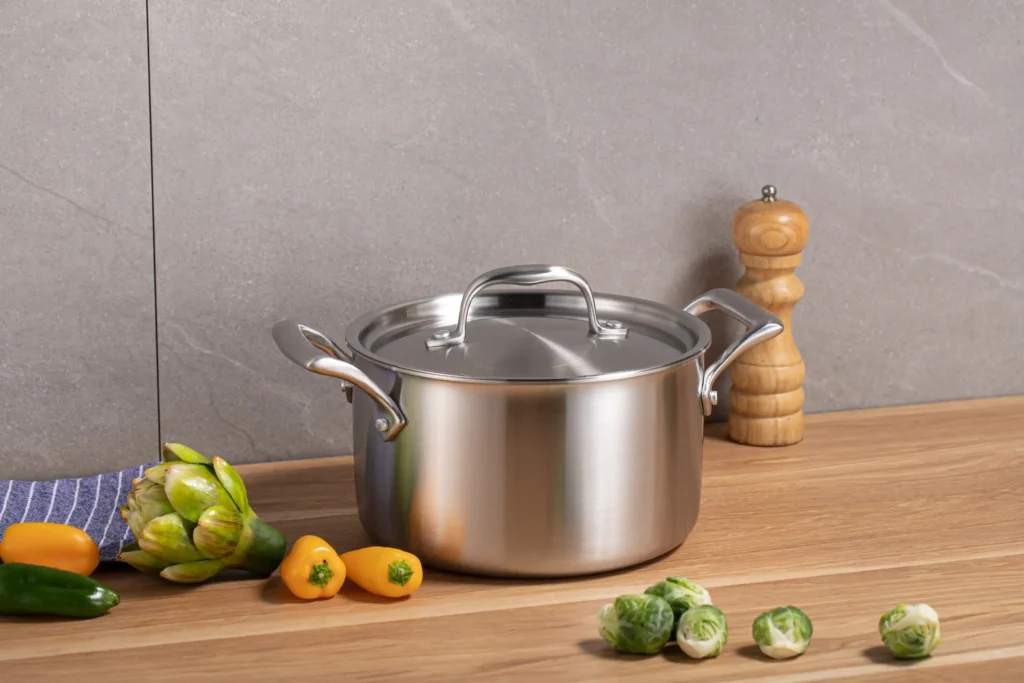 Whole Clad Stainless Steel casserole