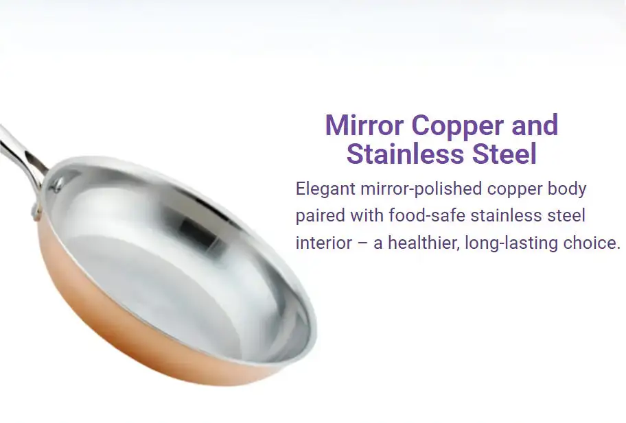 copper frypan