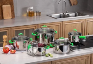 Spotlight on Innovation Leading Energy effective 3 Ply Bonded Stainless Steel Cookware