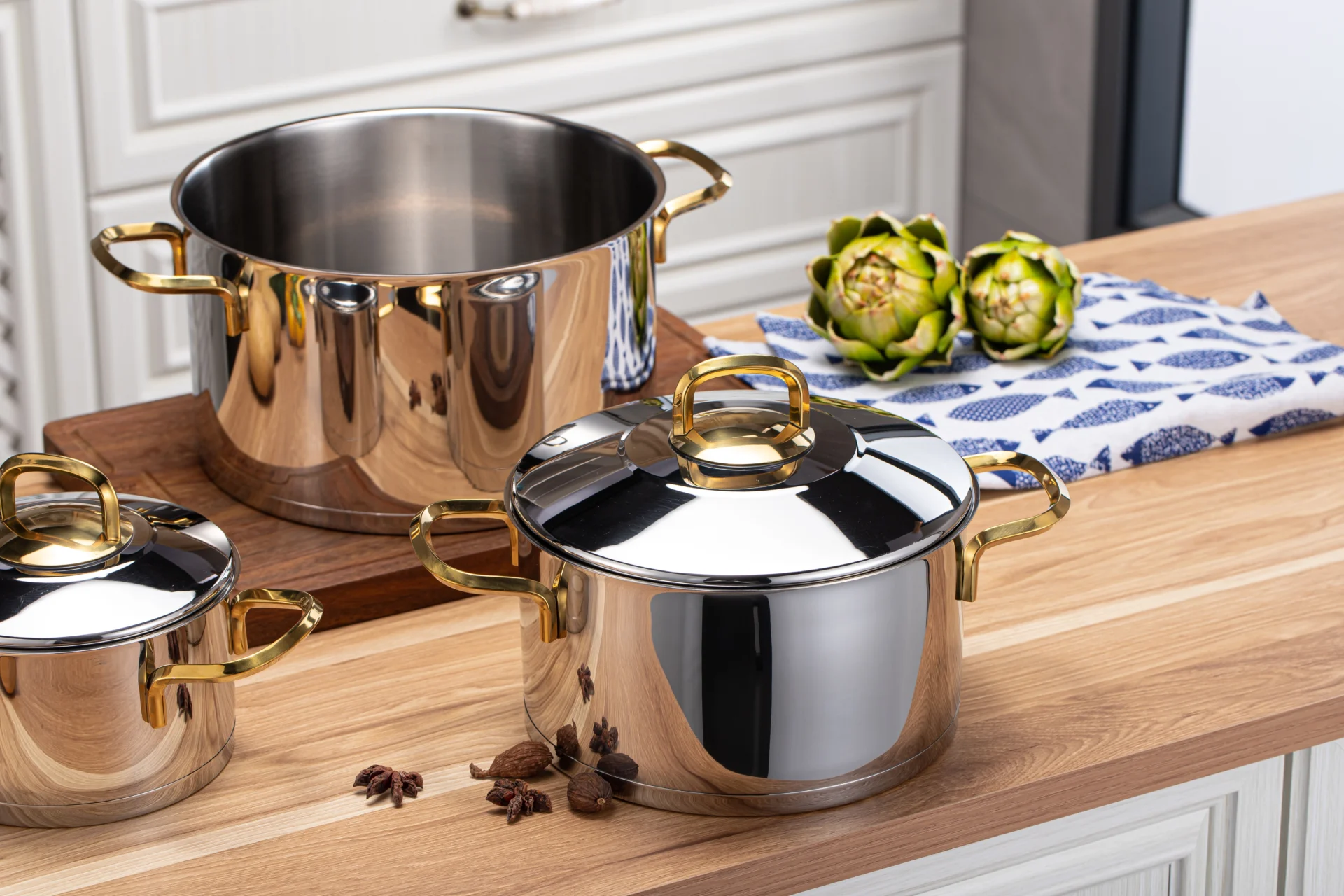 Stainless Steel Casserole Sets