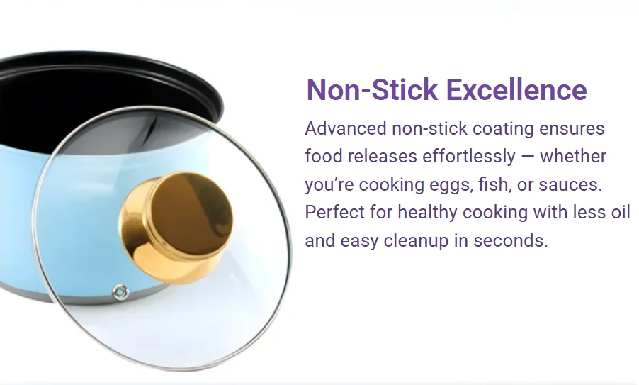 stainless non stick cookware
