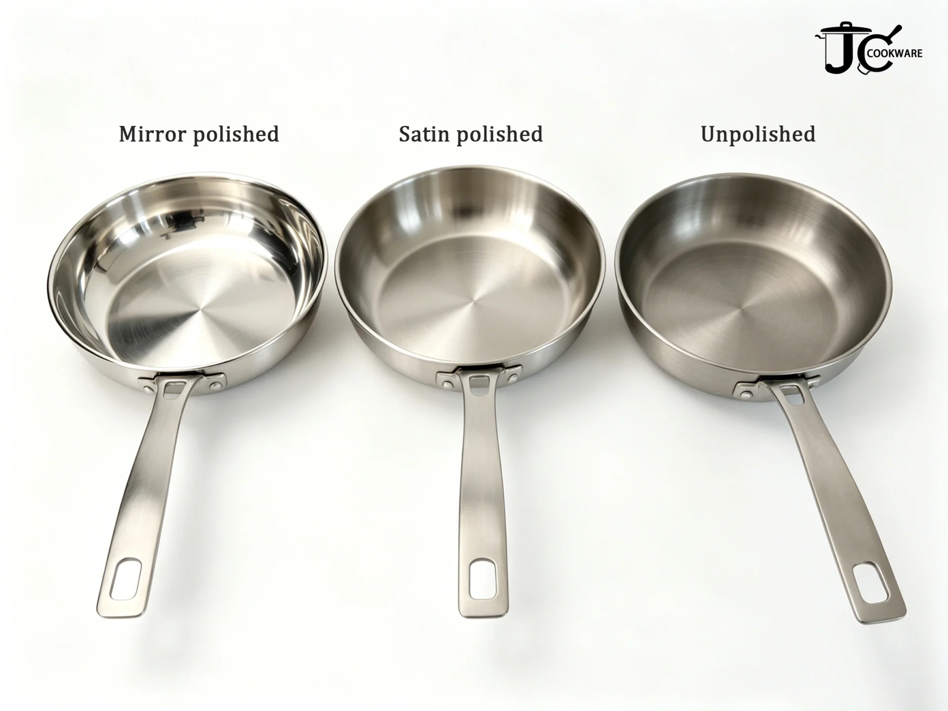 stainless steel pan surface finish